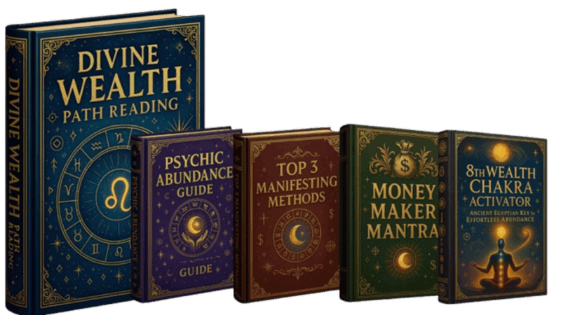 Divine Wealth Path Reading discounted program offer — unlock your personalized financial guidance and abundance insights.